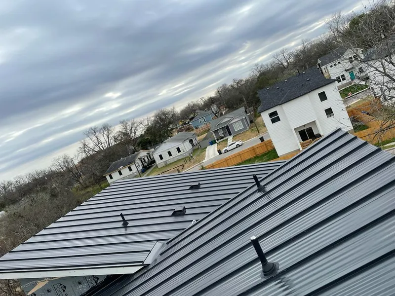 Standing seam metal roof panels with vents for Skylight Repair in Kaysville